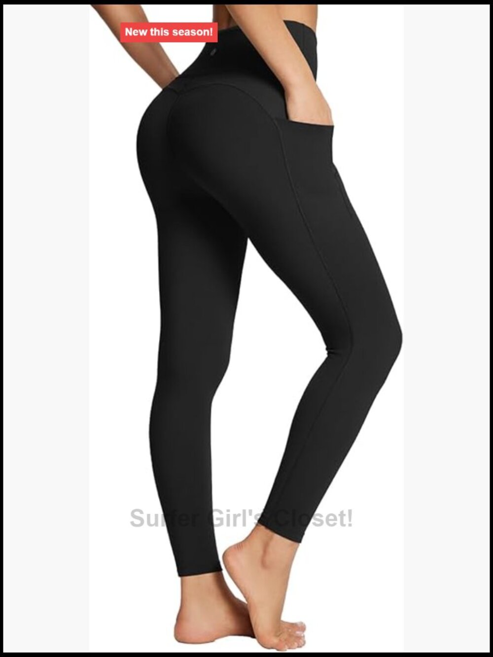 High Waisted Athletic Leggings with Pockets Tummy Control Yoga Pants